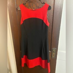 Black and Red Tommy Hilfiger Dress - Size 8